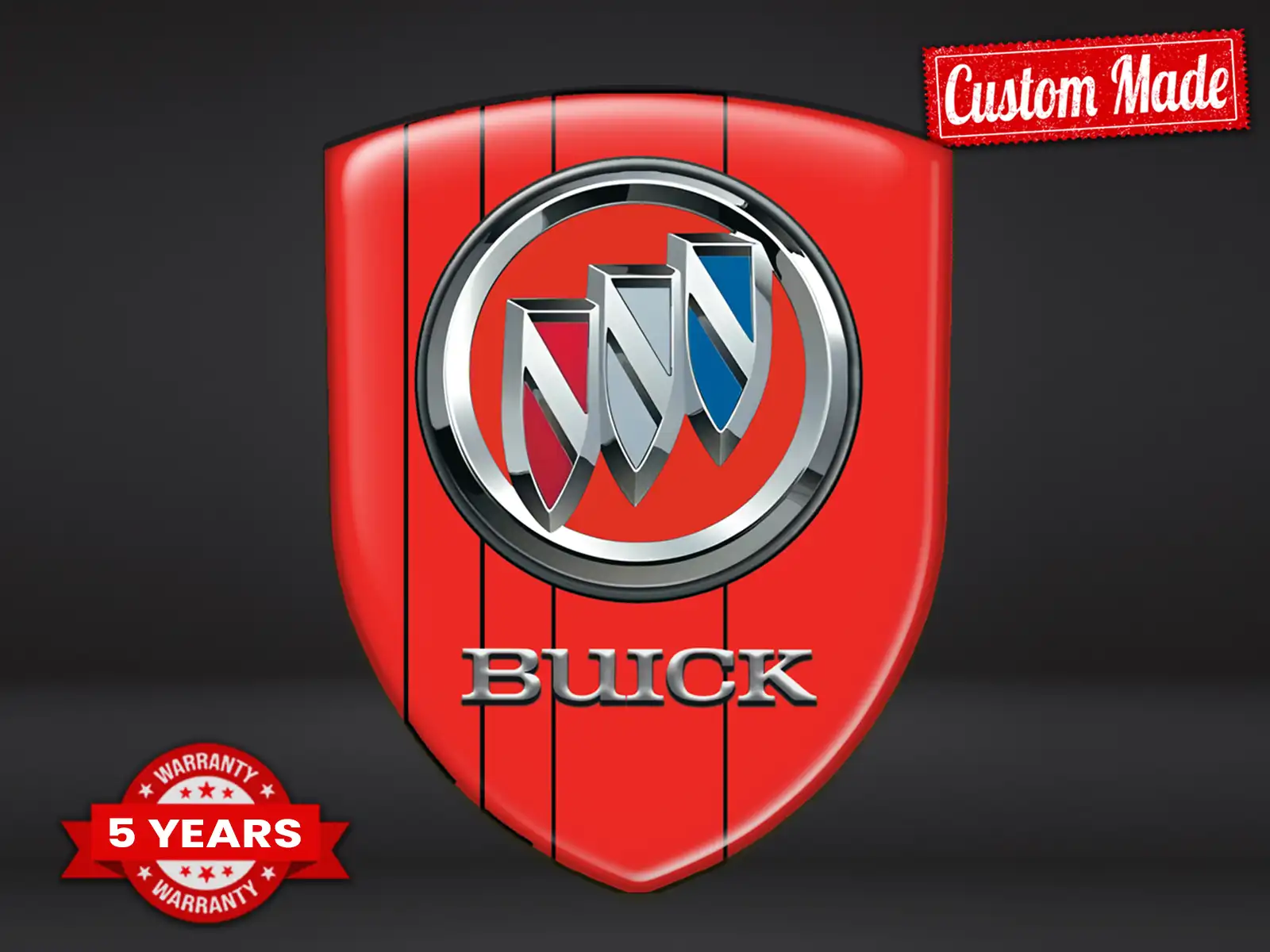 Buick Pegatinas Logo Negocio Resistentes Edición Limitada